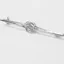 Equetech Knot Stock Pin - Silver